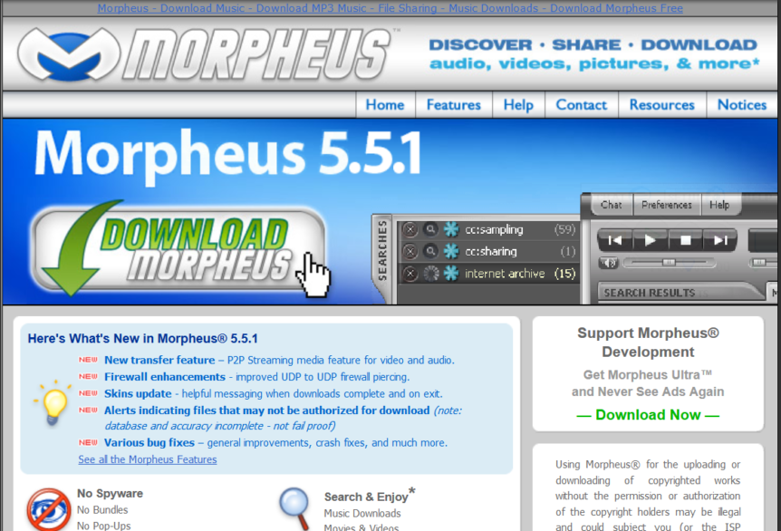 streamcast morpheus